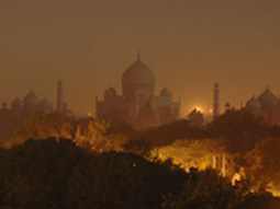 Taj Mahal on culture tour of India